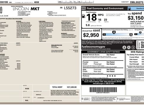 Used 2013 Lincoln MKT AWD image 48