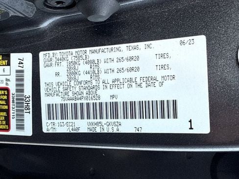 Used 2023 Toyota Sequoia SR5 w/ SR5 Premium Package image 35