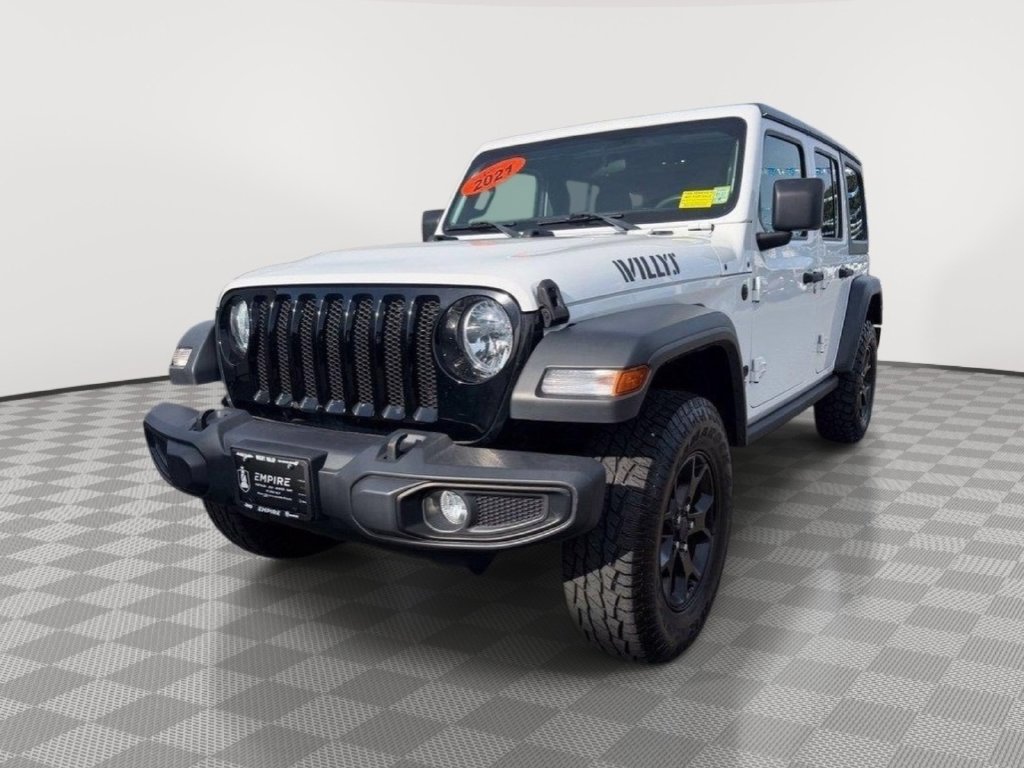 Certified 2021 Jeep Wrangler Unlimited Sport AWD/4WD image 11