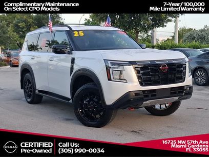 Certified 2025 Nissan Armada PRO-4X w/ Pro-4X Premium Package
