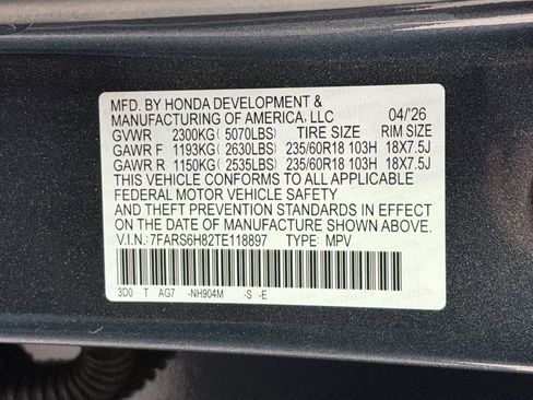 New 2026 Honda CR-V Sport-L image 20