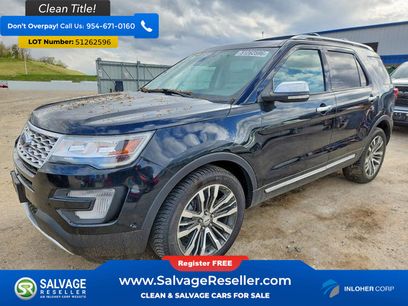 Used 2017 Ford Explorer Platinum