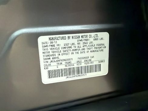 Used 2012 INFINITI EX35 Journey w/ Premium Pkg image 37