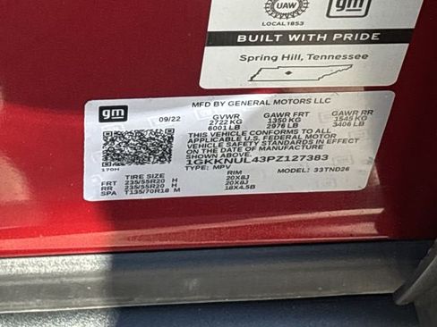 Certified 2023 GMC Acadia SLT w/ Elevation Edition image 31