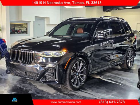 Used 2021 BMW X7 M50i w/ Executive Package AWD/4WD image 5