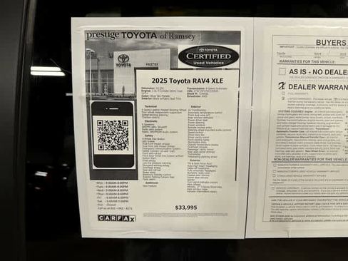 Used 2025 Toyota RAV4 XLE w/ Convenience Package image 25