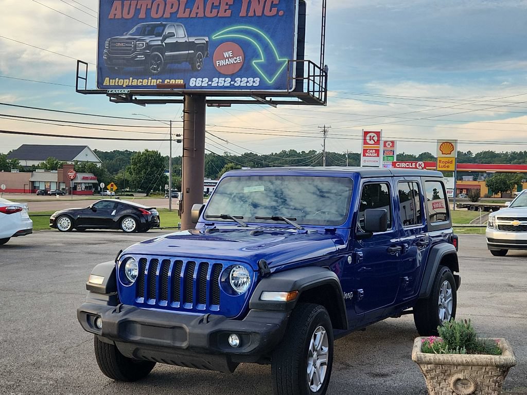 Used 2020 Jeep Wrangler Unlimited Sport S AWD/4WD image 1