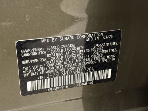 Used 2025 Subaru Forester Limited AWD/4WD image 13