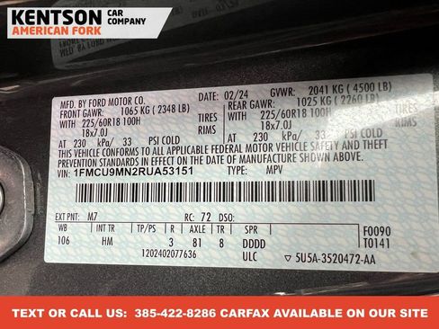 Used 2024 Ford Escape ST-Line image 40