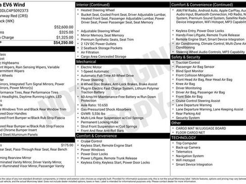 Used 2023 Kia EV6 Wind image 36