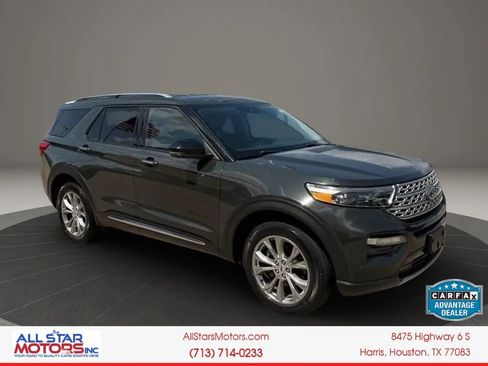 Used 2022 Ford Explorer Limited w/ Equipment Group 301A AWD/4WD image 1