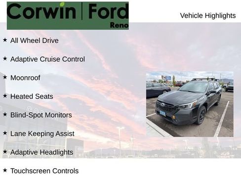 Used 2022 Subaru Outback Wilderness w/ Wilderness Package AWD/4WD image 8