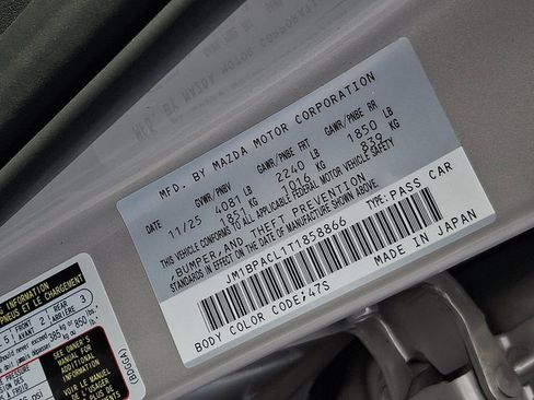 New 2026 MAZDA MAZDA3 2.5 S Sedan w/ Preferred Pkg image 22