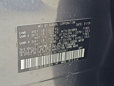 Certified 2026 Subaru Forester Touring AWD/4WD image 44