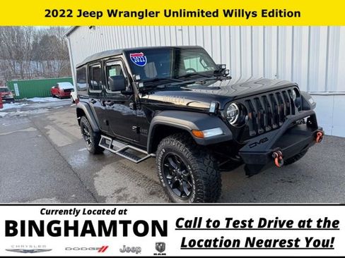 Used 2022 Jeep Wrangler Unlimited Sport image 2