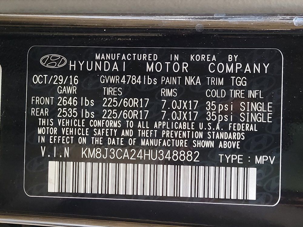 Used 2017 Hyundai Tucson Eco AWD/4WD image 33