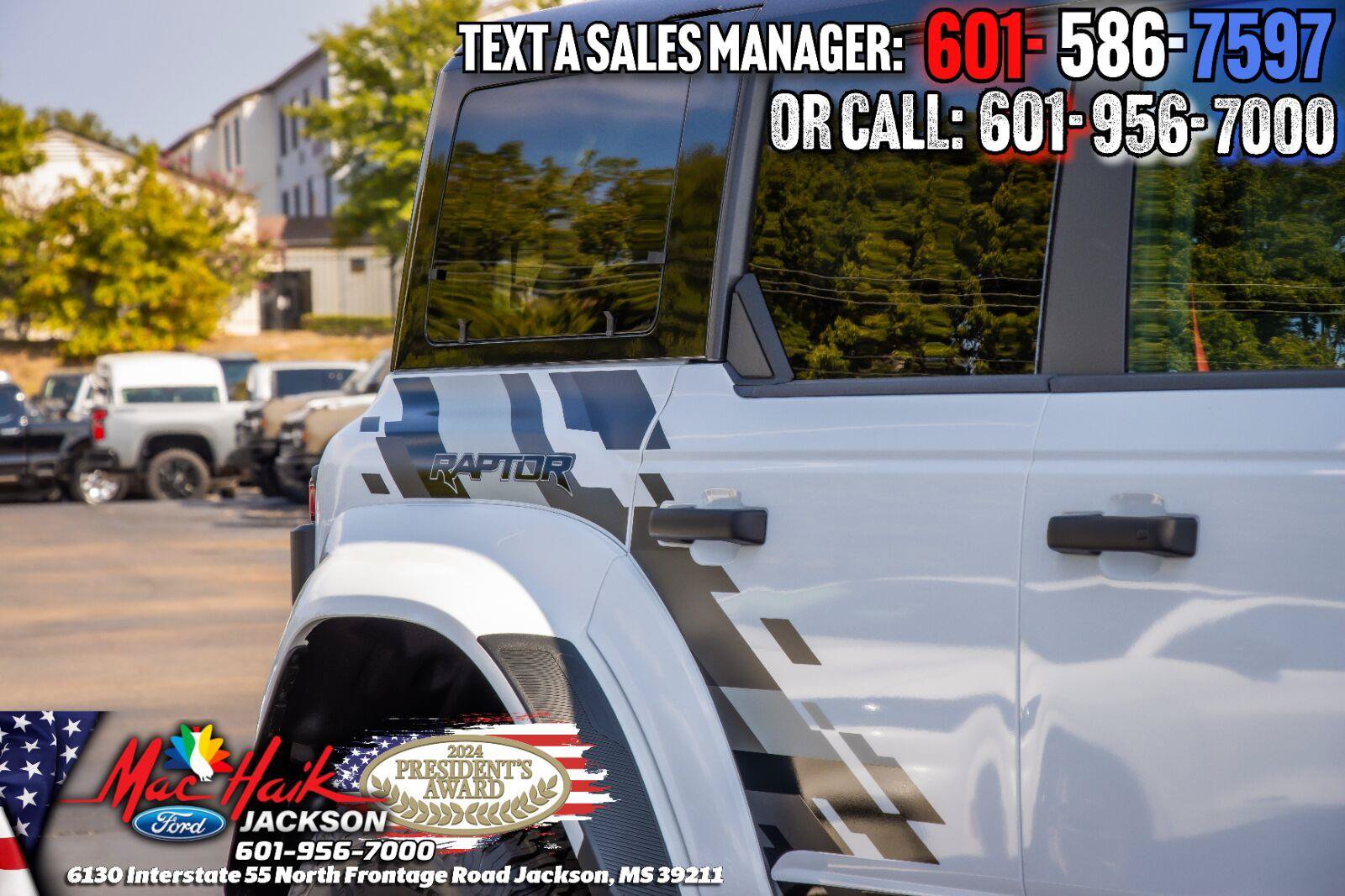 Used 2026 Ford Bronco Raptor w/ Interior Carbon Fiber Pack AWD/4WD image 2
