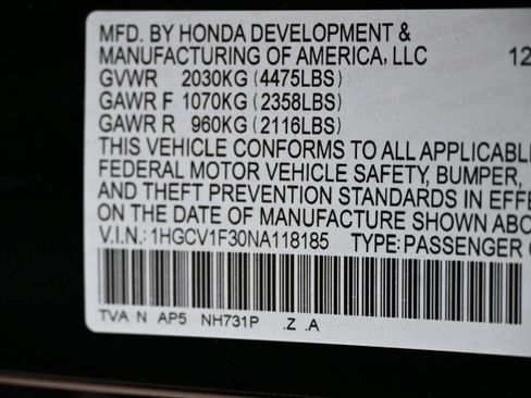 Used 2022 Honda Accord Sport image 21