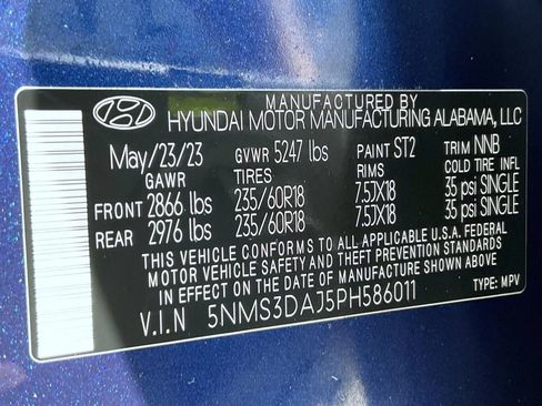 Certified 2023 Hyundai Santa Fe SEL w/ Premium Package AWD/4WD image 26