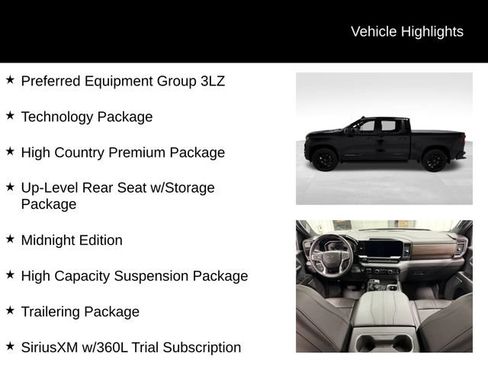 Certified 2025 Chevrolet Silverado 1500 High Country w/ High Country Premium Package AWD/4WD image 27