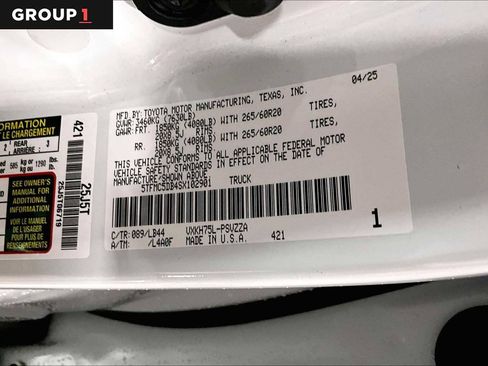 Certified 2025 Toyota Tundra 1794 Edition w/ TRD Off-Road Package image 36