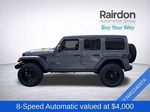 Used 2022 Jeep Wrangler Unlimited Sport image 4