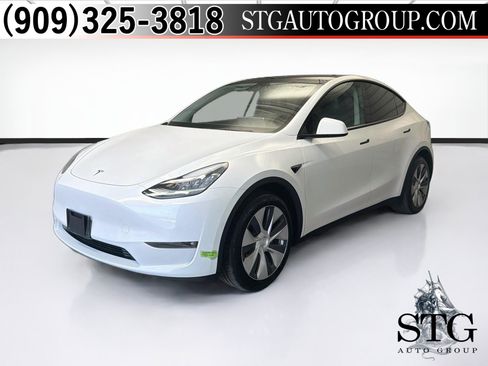 Used 2021 Tesla Model Y Long Range AWD/4WD image 1