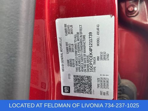 Used 2023 Chevrolet Colorado LT w/ LT Convenience Package II AWD/4WD image 32