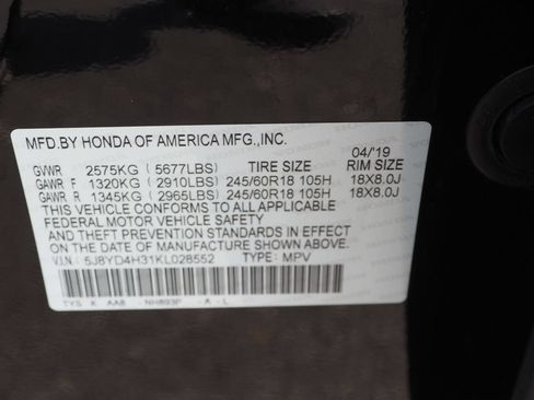 Used 2019 Acura MDX SH-AWD image 30