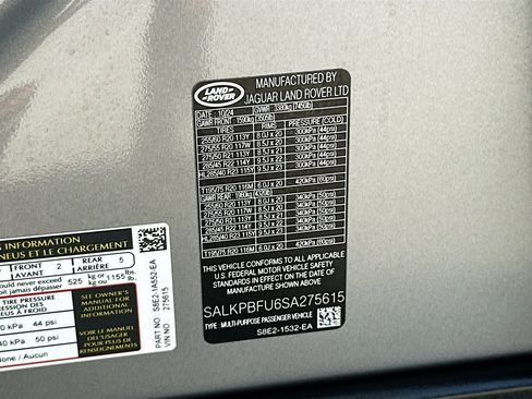 Used 2025 Land Rover Range Rover Long Wheelbase SE AWD/4WD image 35