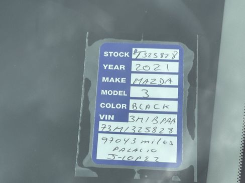 Used 2021 MAZDA MAZDA3 Sedan FWD image 14