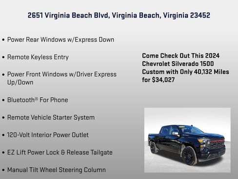 Certified 2024 Chevrolet Silverado 1500 Custom image 38