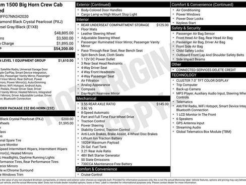 Used 2022 RAM 1500 Big Horn AWD/4WD image 3