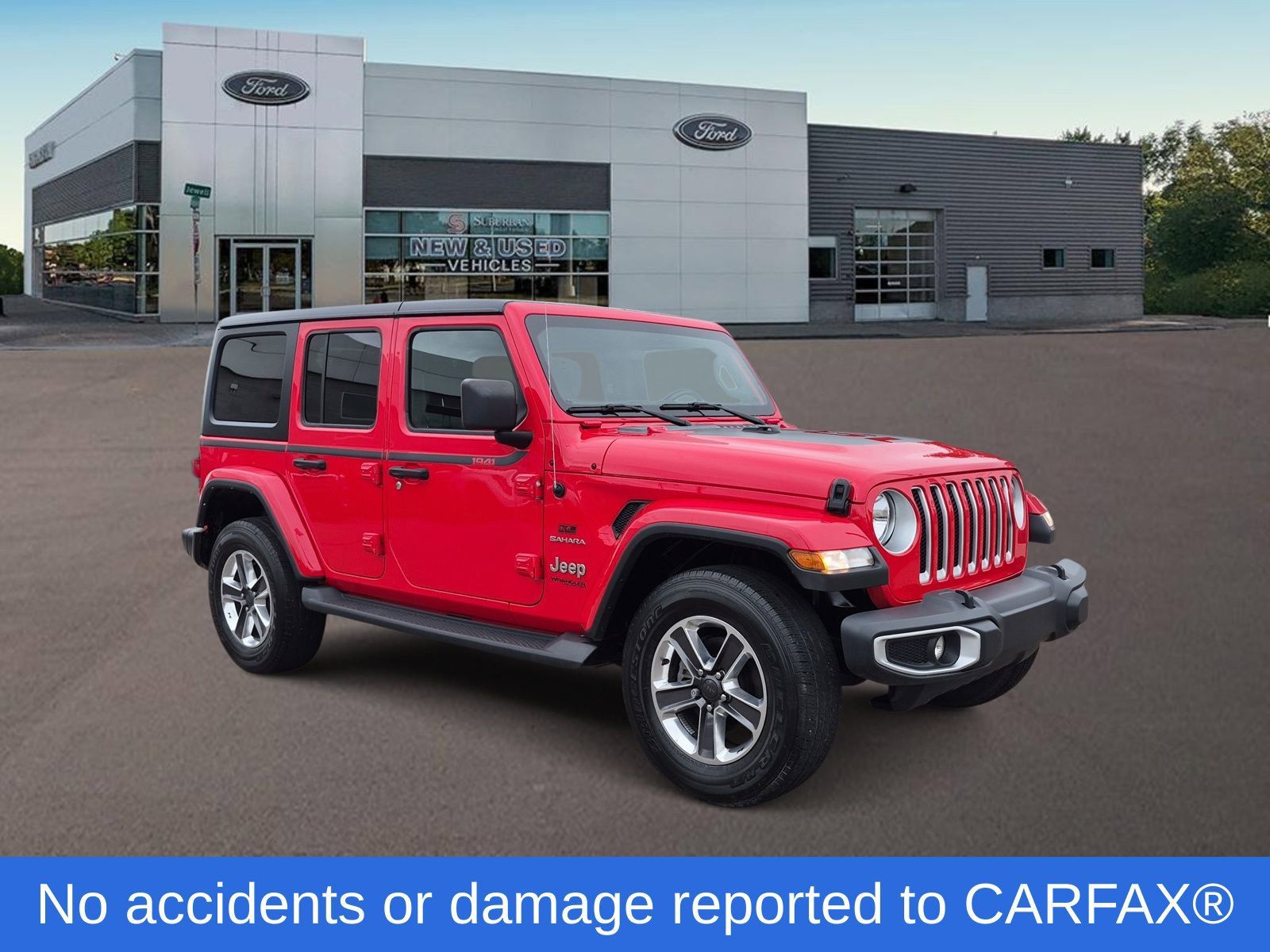 Used 2021 Jeep Wrangler Unlimited Sahara AWD/4WD image 2