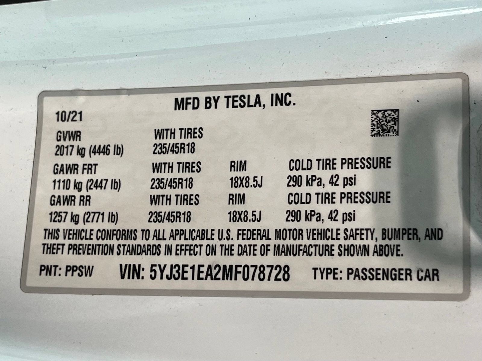 Used 2021 Tesla Model 3 Standard Range Plus RWD image 15