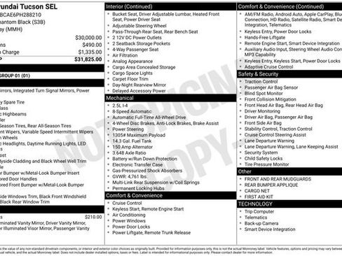 Certified 2023 Hyundai Tucson SEL AWD/4WD image 30