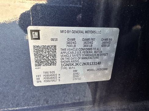 Used 2019 Chevrolet Suburban Premier w/ Max Trailering Package AWD/4WD image 15