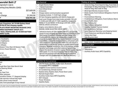 New 2027 Chevrolet Bolt LT