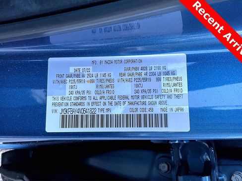 Used 2022 MAZDA CX-5 AWD 2.5 Turbo image 9