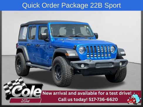 Used 2022 Jeep Wrangler Unlimited Sport AWD/4WD image 1