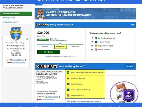 Used 2024 Volkswagen Tiguan SE R-Line image 11
