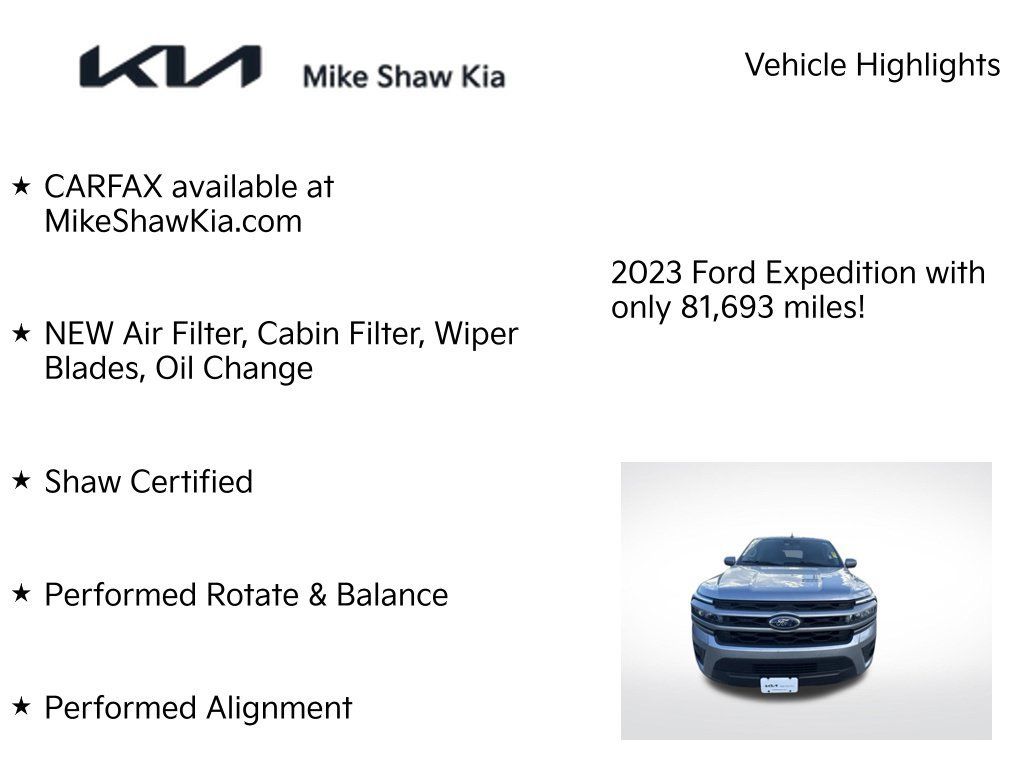 Used 2023 Ford Expedition XLT RWD image 7