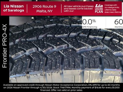 New 2026 Nissan Frontier PRO-4X w/ Pro Premium Package image 12