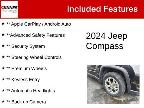 Used 2024 Jeep Compass Latitude AWD/4WD image 4