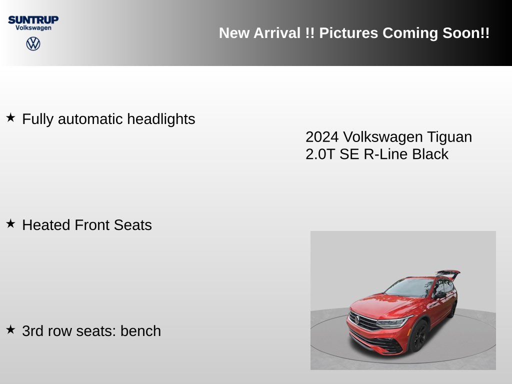 Used 2024 Volkswagen Tiguan SE R-Line FWD image 10