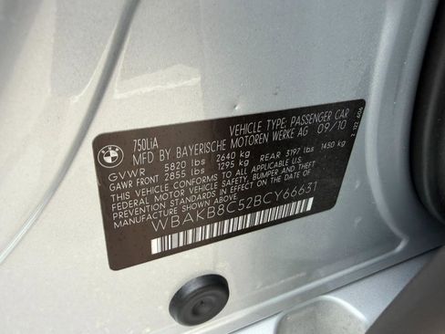 Used 2011 BMW 750Li RWD image 43
