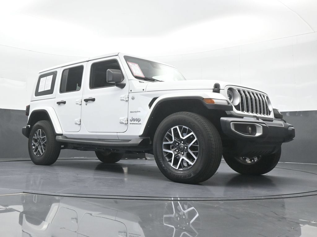 Used 2024 Jeep Wrangler Unlimited Sahara w/ Safety Group AWD/4WD image 60