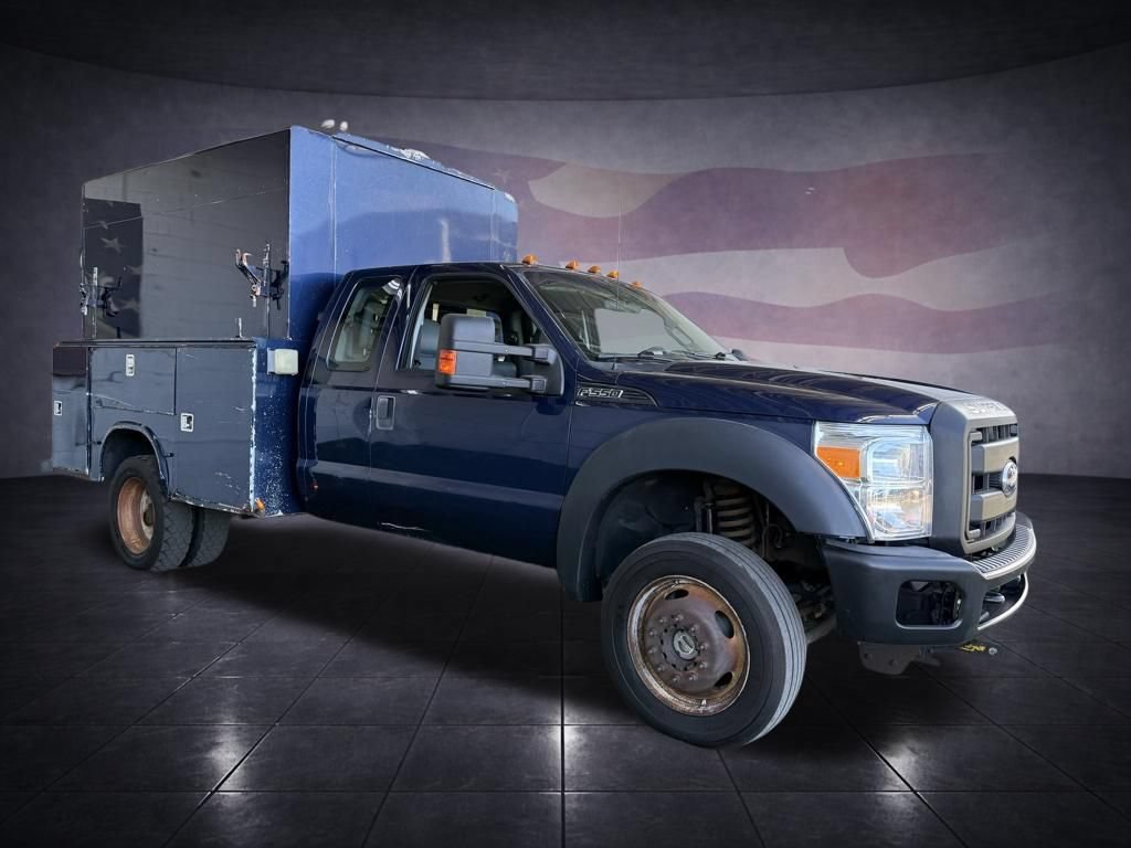 Used 2011 Ford F550 4x4 SuperCab Super Duty w/ PWR Equipment Group image 5