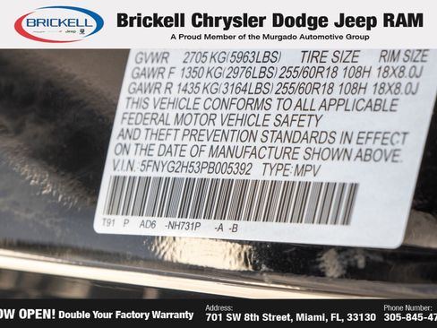 Used 2023 Honda Pilot EX-L image 35