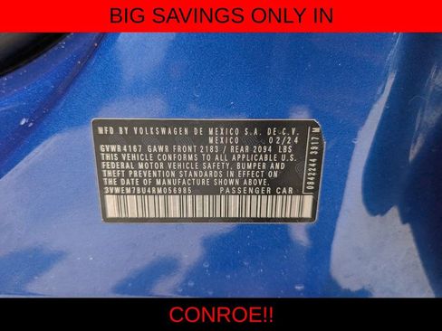 Used 2024 Volkswagen Jetta SE FWD image 28